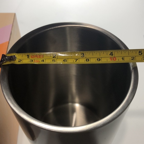 NIB Society6 beige and orange wine chiller - Picture 9 of 9